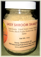 Sassy Shroom Shake Jar